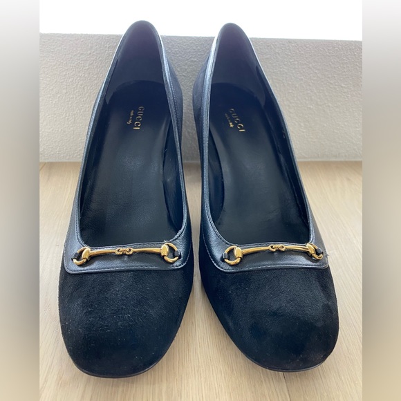 Gucci Kid Scamosciato/Nappa Charlotte Size 38 - Picture 2 of 11